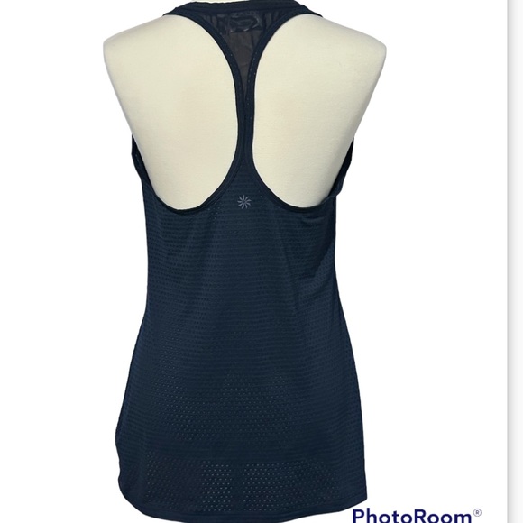 Athleta Navy Athletic Racerback Tank Top Size Small - Picture 3 of 6